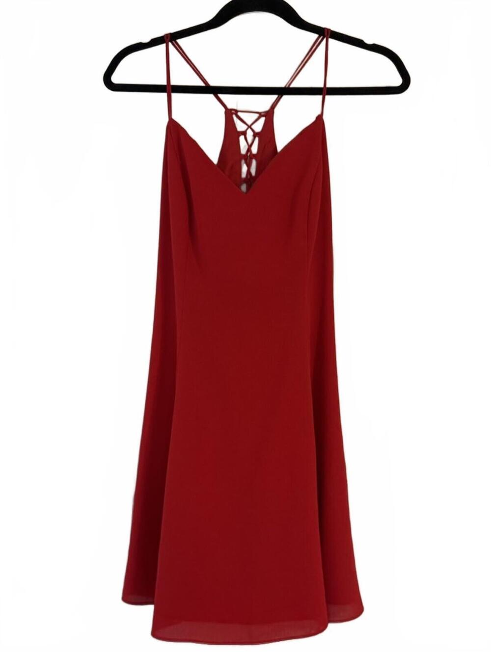Laundry by Shelli Segal Red Mini Dress Size 6